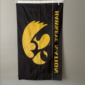 University of Iowa Flag “Hawkeye Nation”